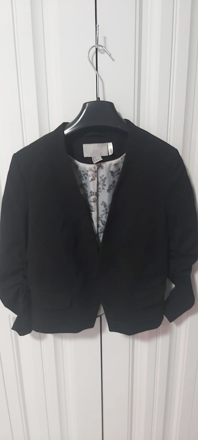 Black Cropped Blazer size S