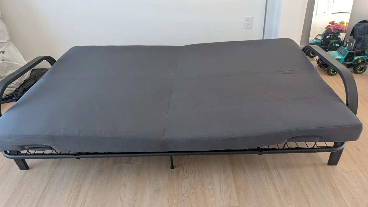 Grey Futon Sofa Bed