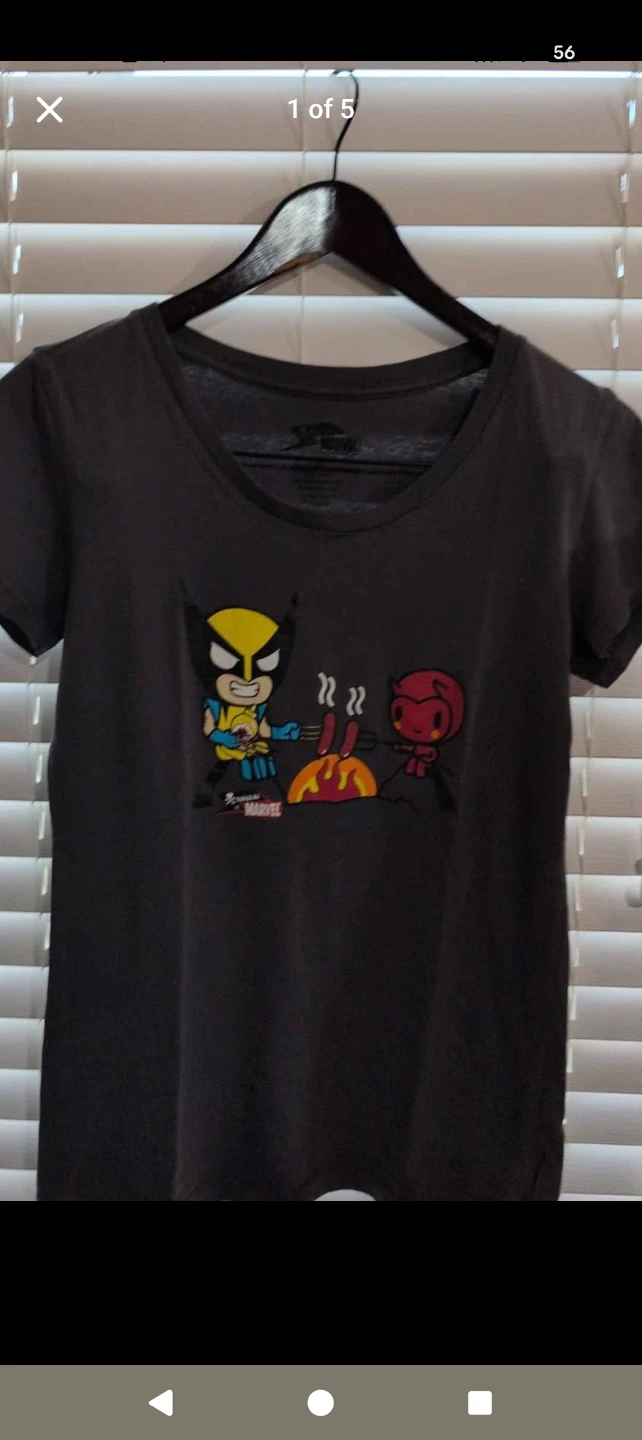 Tokidoki x Marvel Wolverine & Deviluin T-Shirt Medium