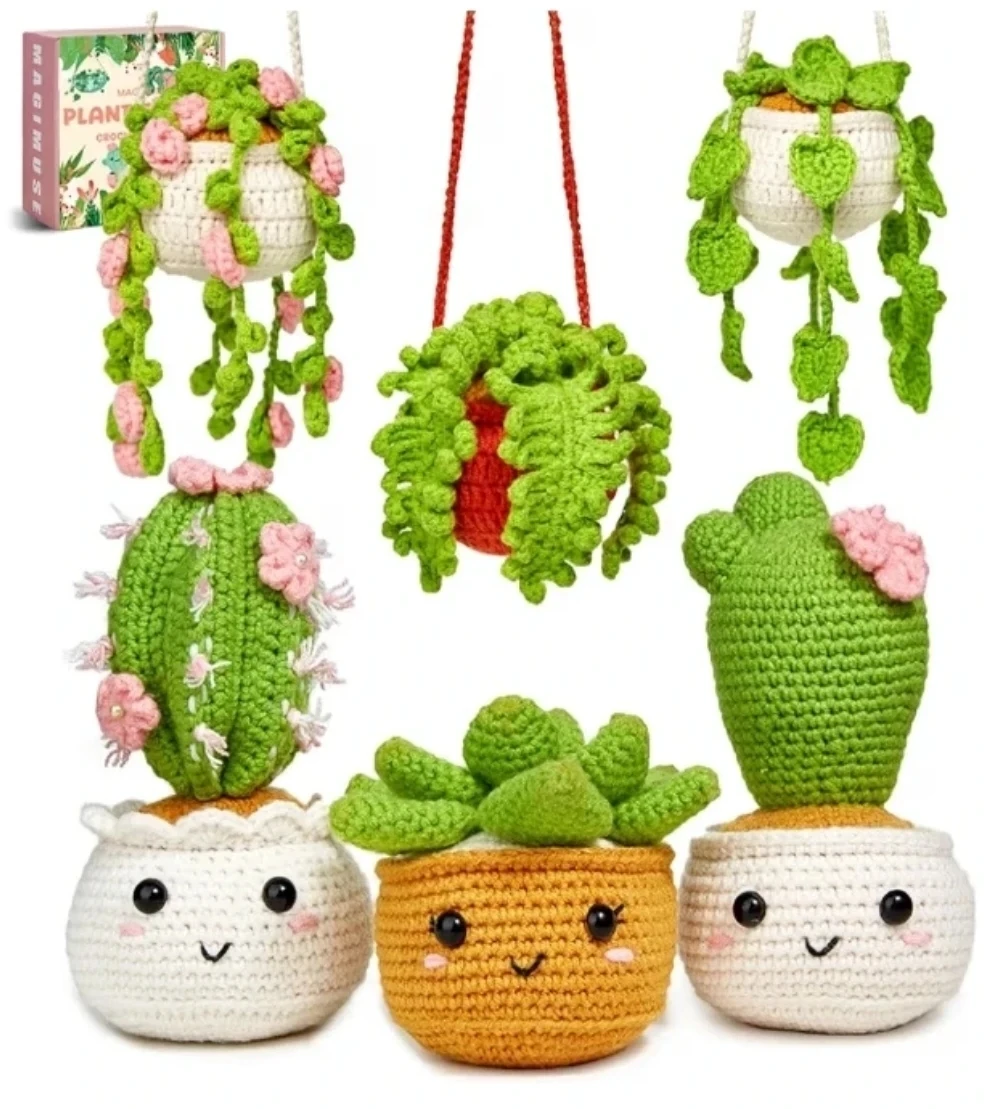 New Plant Family Crochet Kit