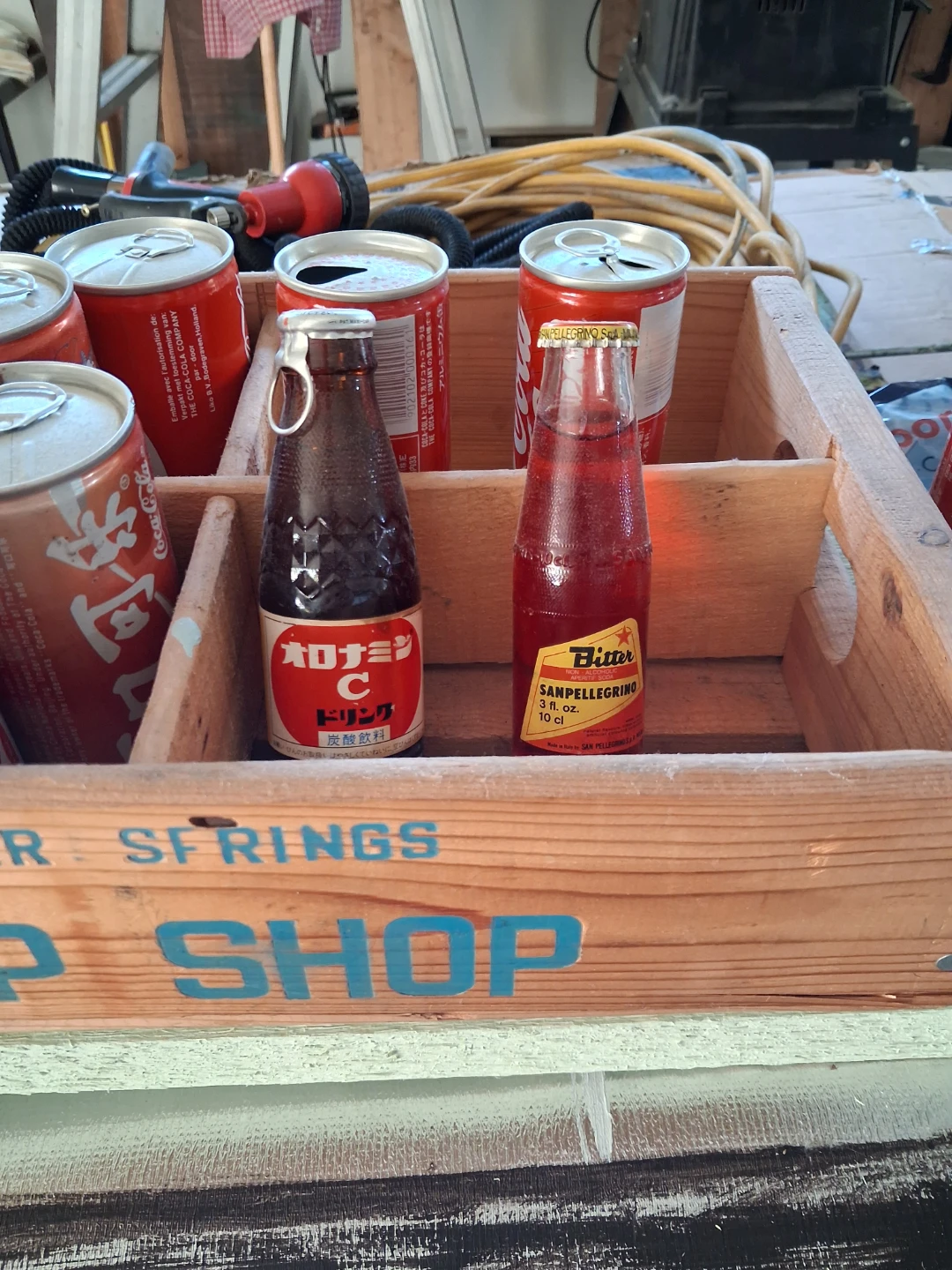 Vintage Coca-Cola Crate with Assorted Beverages - photo 2