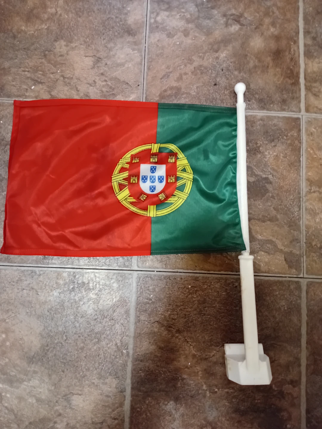 Portugal Flag on Pole