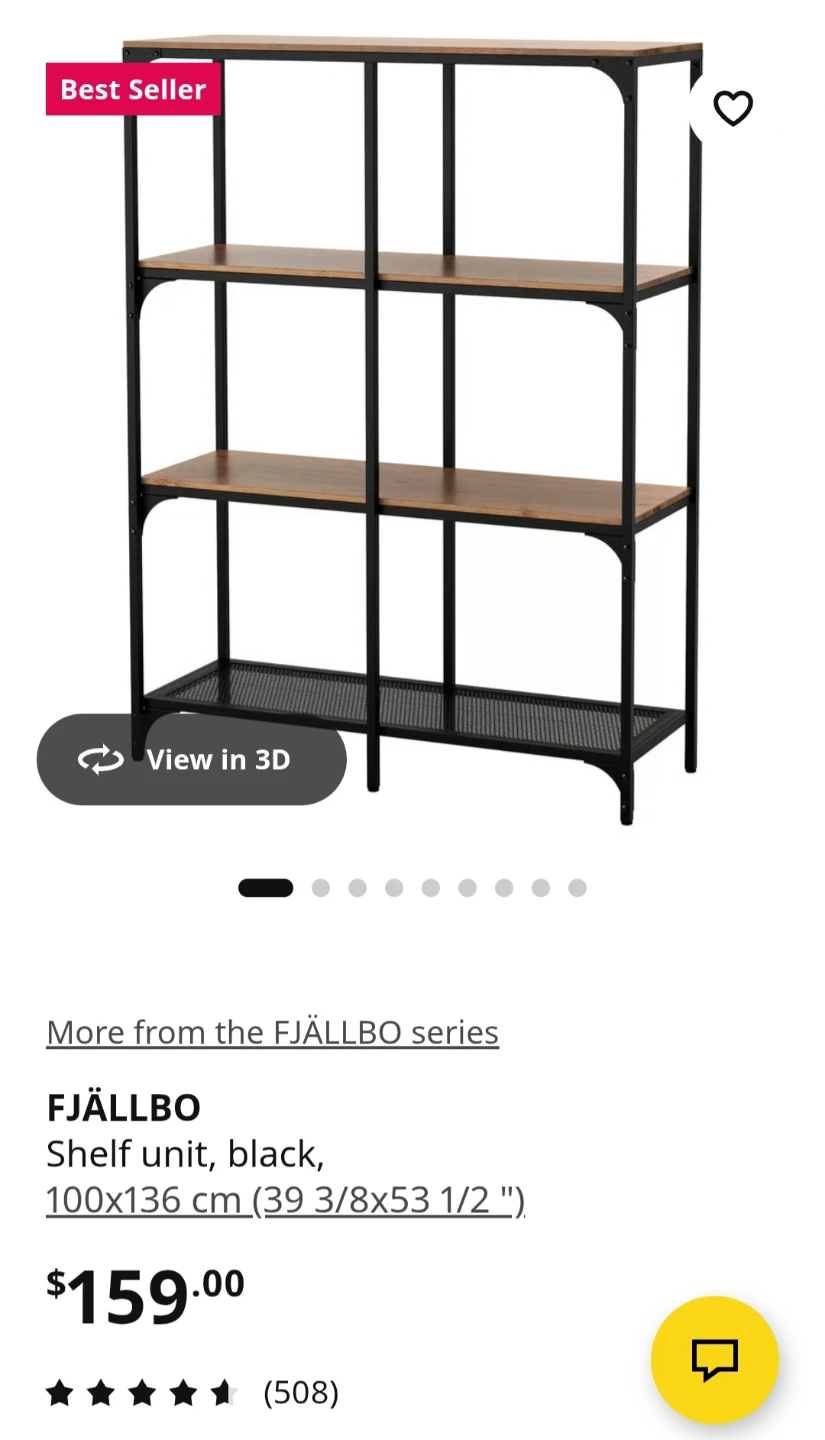 Ikea Fjallbo shelf - photo 2