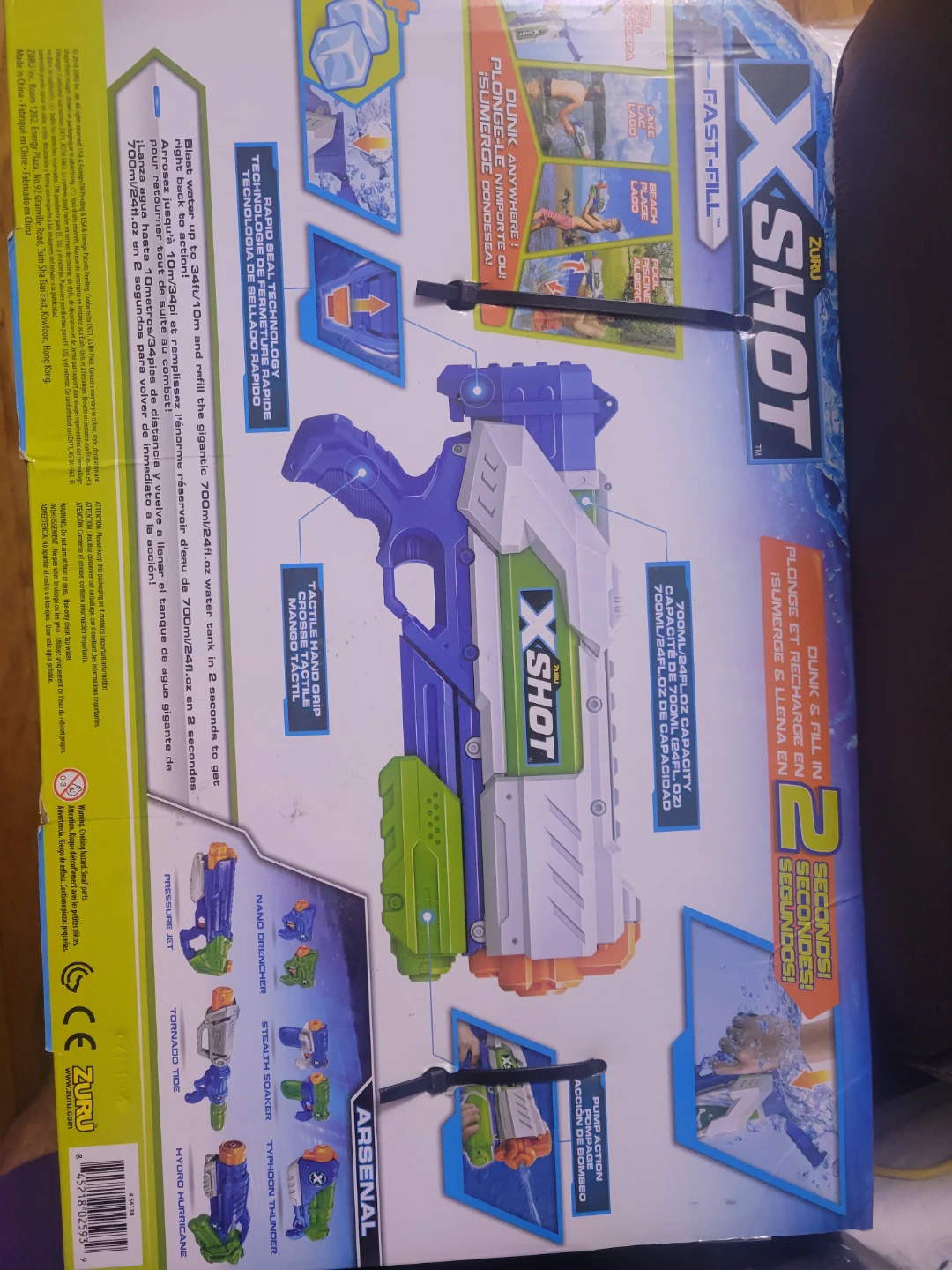 X-Shot Fast-Fill Water Blaster - photo 2