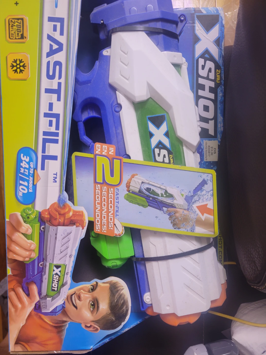 X-Shot Fast-Fill Water Blaster - photo 3