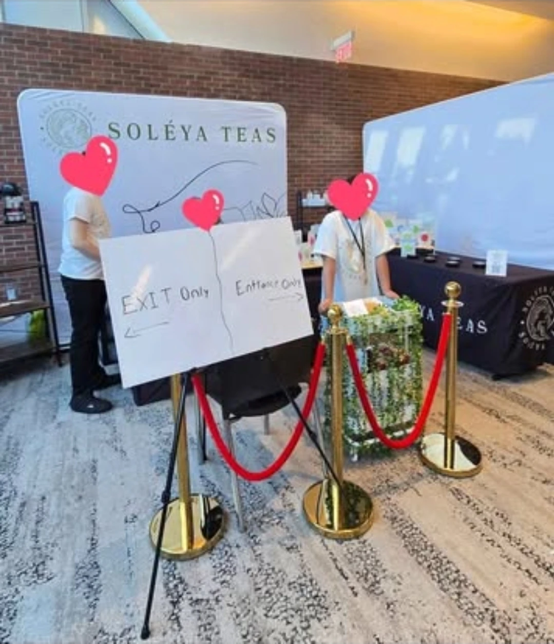 Gold Stanchion with Red Rope for Rent