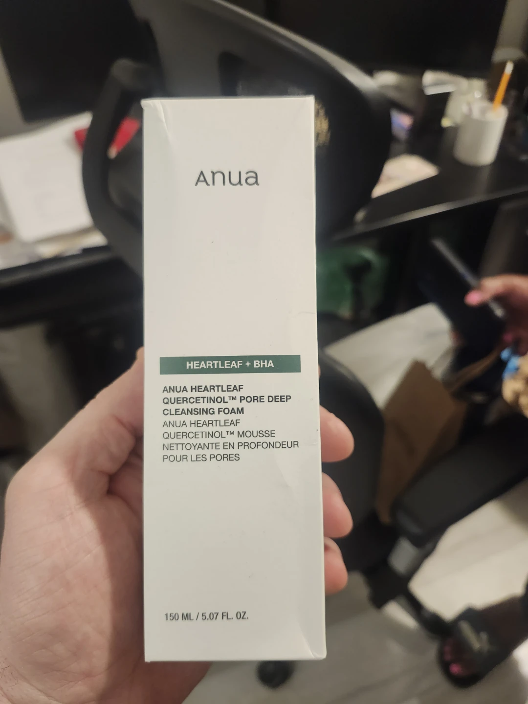 Anua Heartleaf Quercetinol Pore Deep Cleansing Foam 150ml
