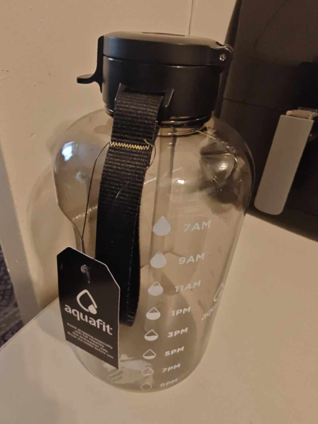 Aquafit Large Water Bottle with Straw