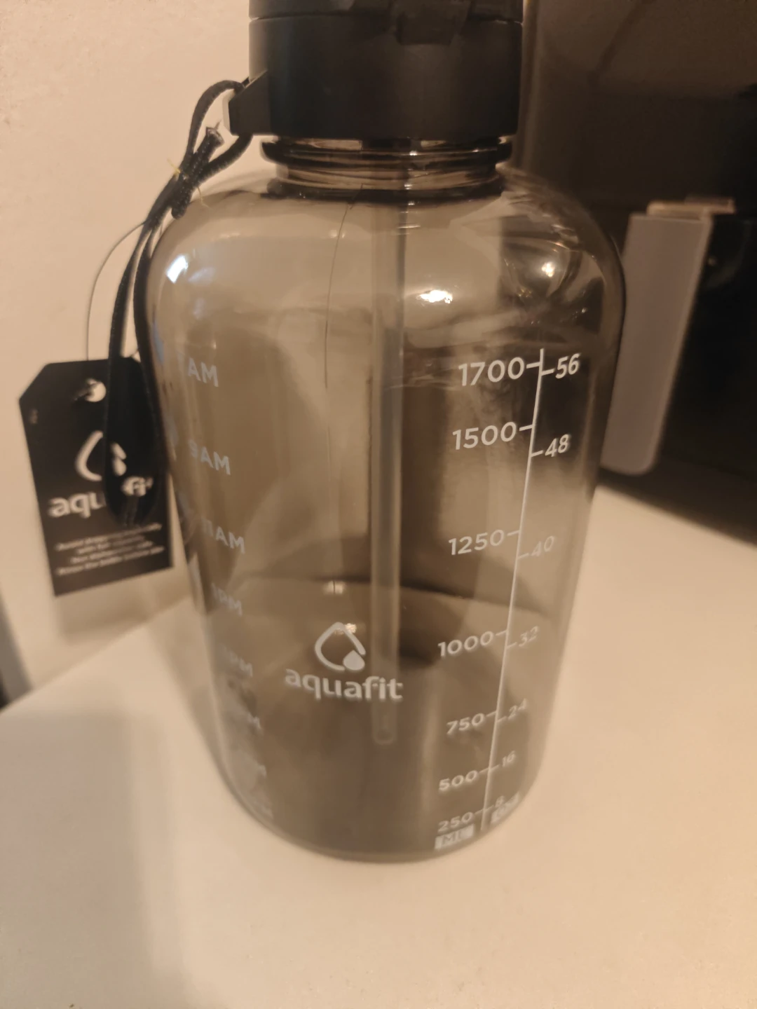 Aquafit Large Water Bottle with Straw - photo 3