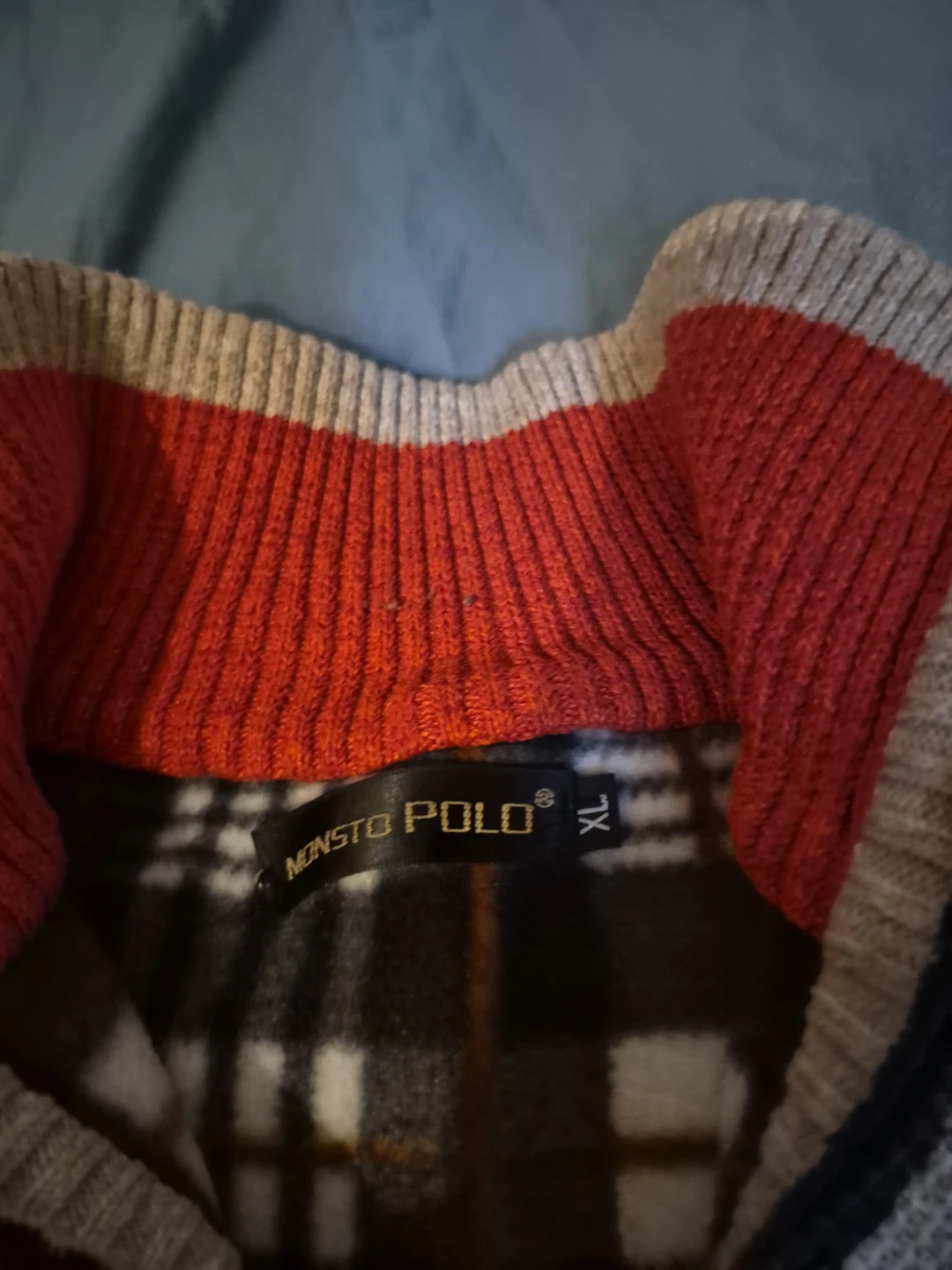 MONSTO POLO Zip-Up Sweater - XL - photo 2