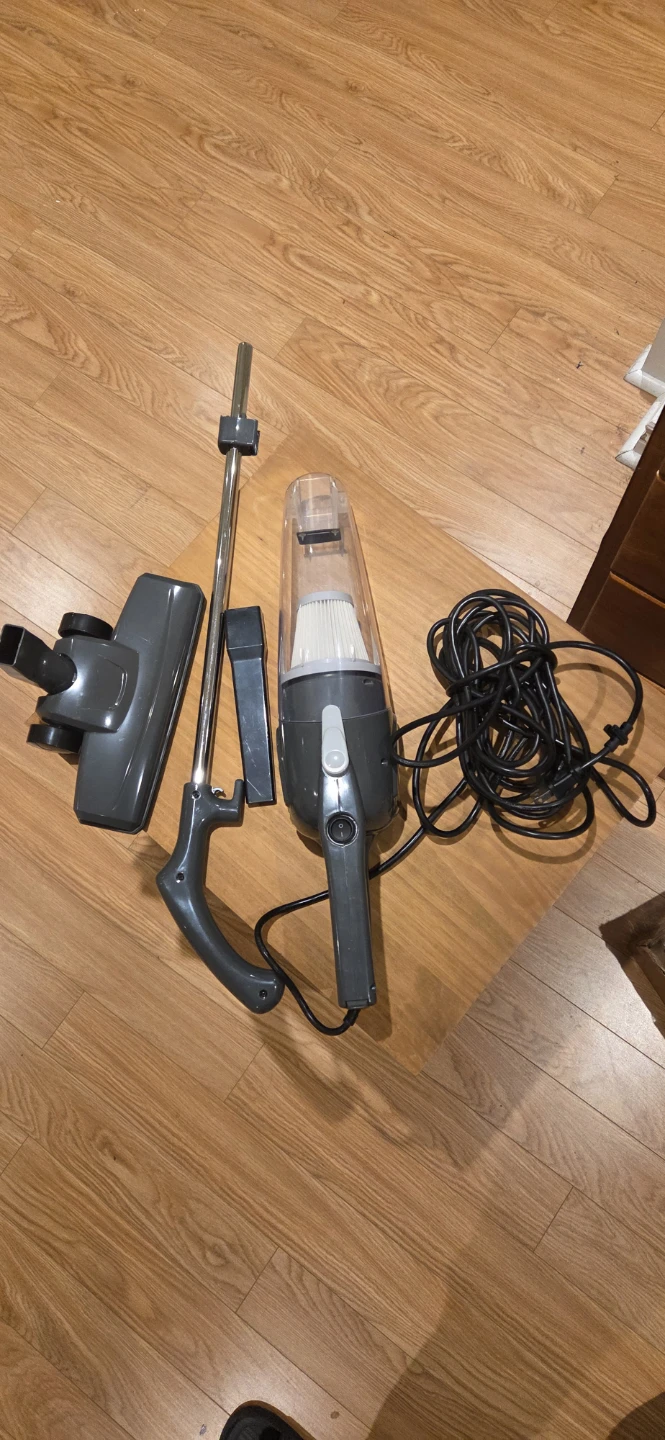 AMAZON BASICS 2-IN-1 CORDED  VACUUM CLEANER - BLACK/GREY - photo 2