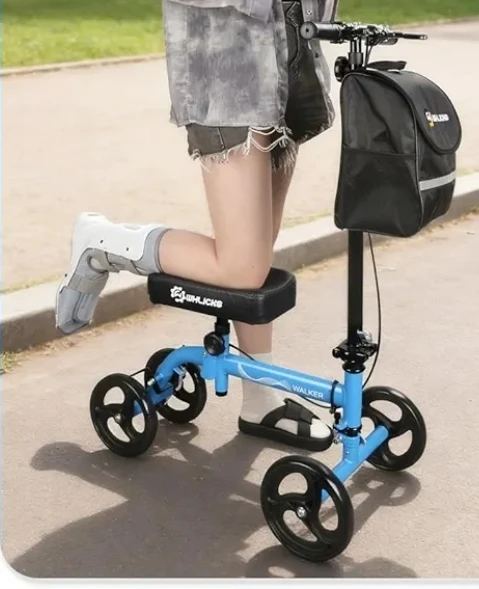 Blue "WALKER" Knee Scooter Walker