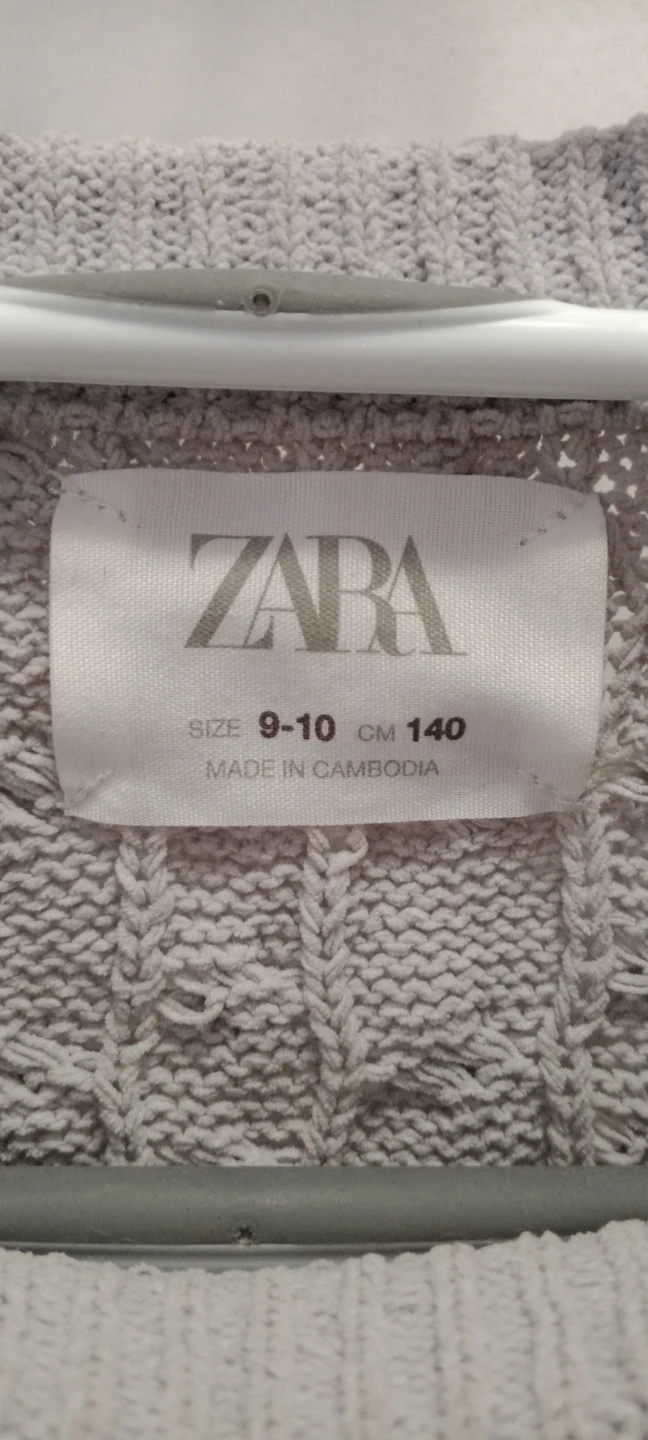 Zara Cable Knit Sweater Size 9-10 - photo 2
