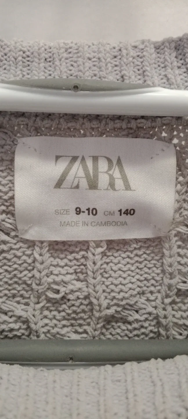 Zara Cable Knit Sweater Size 9-10 - photo 2
