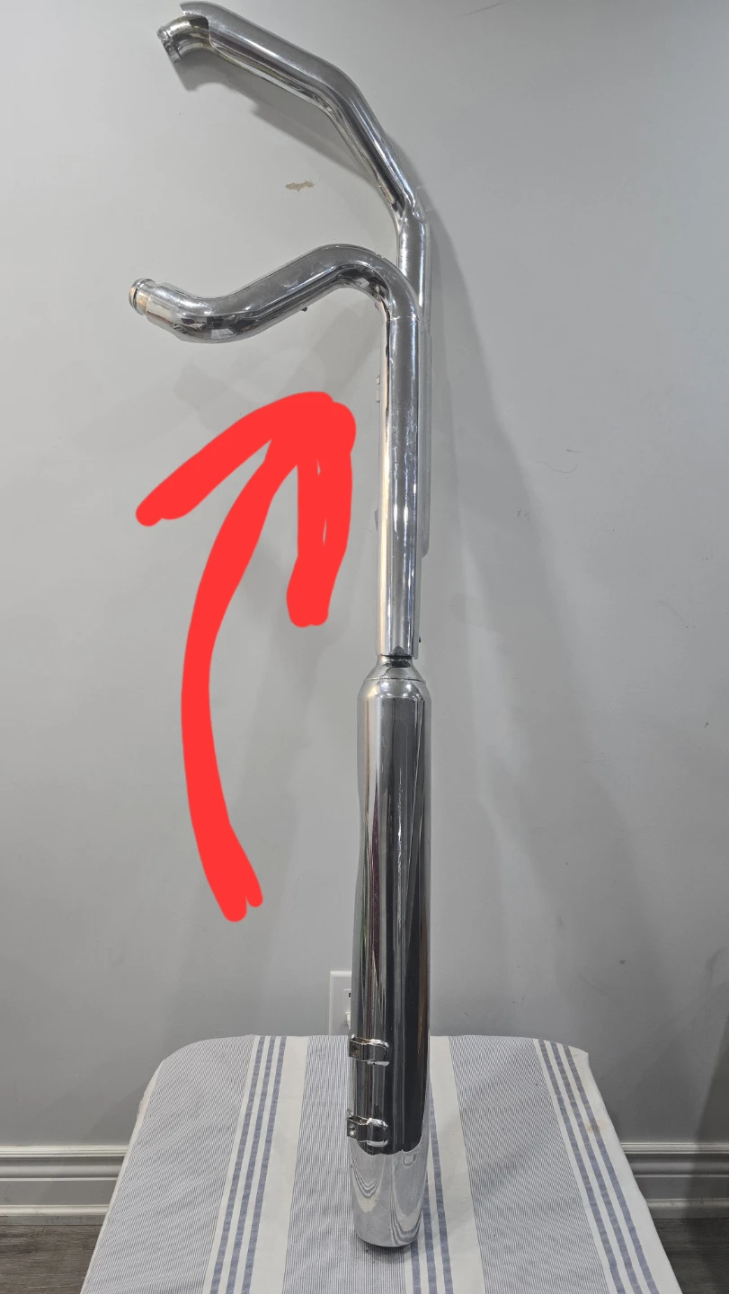 ​Harley-Davidson Chrome 2-into-1 Full Exhaust System