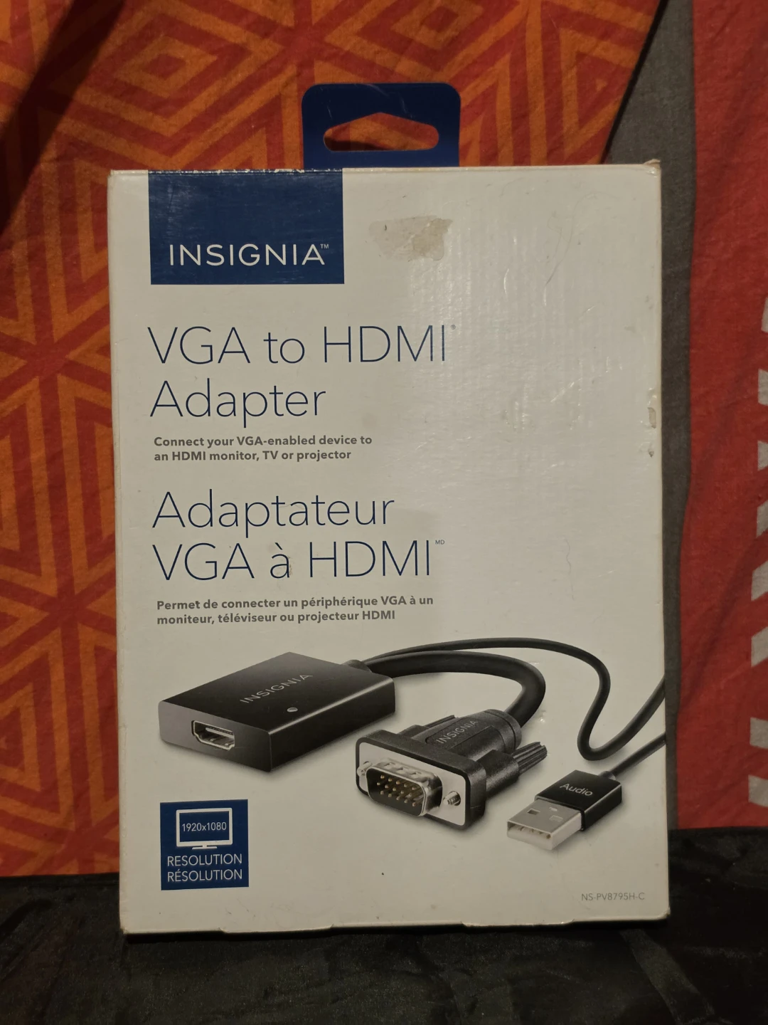 Insignia VGA to HDMI Adapter