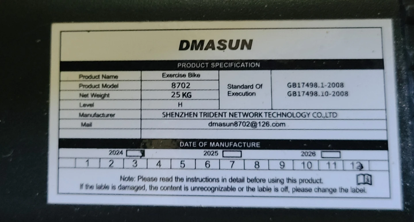DMASUN Exercise Bike - photo 4