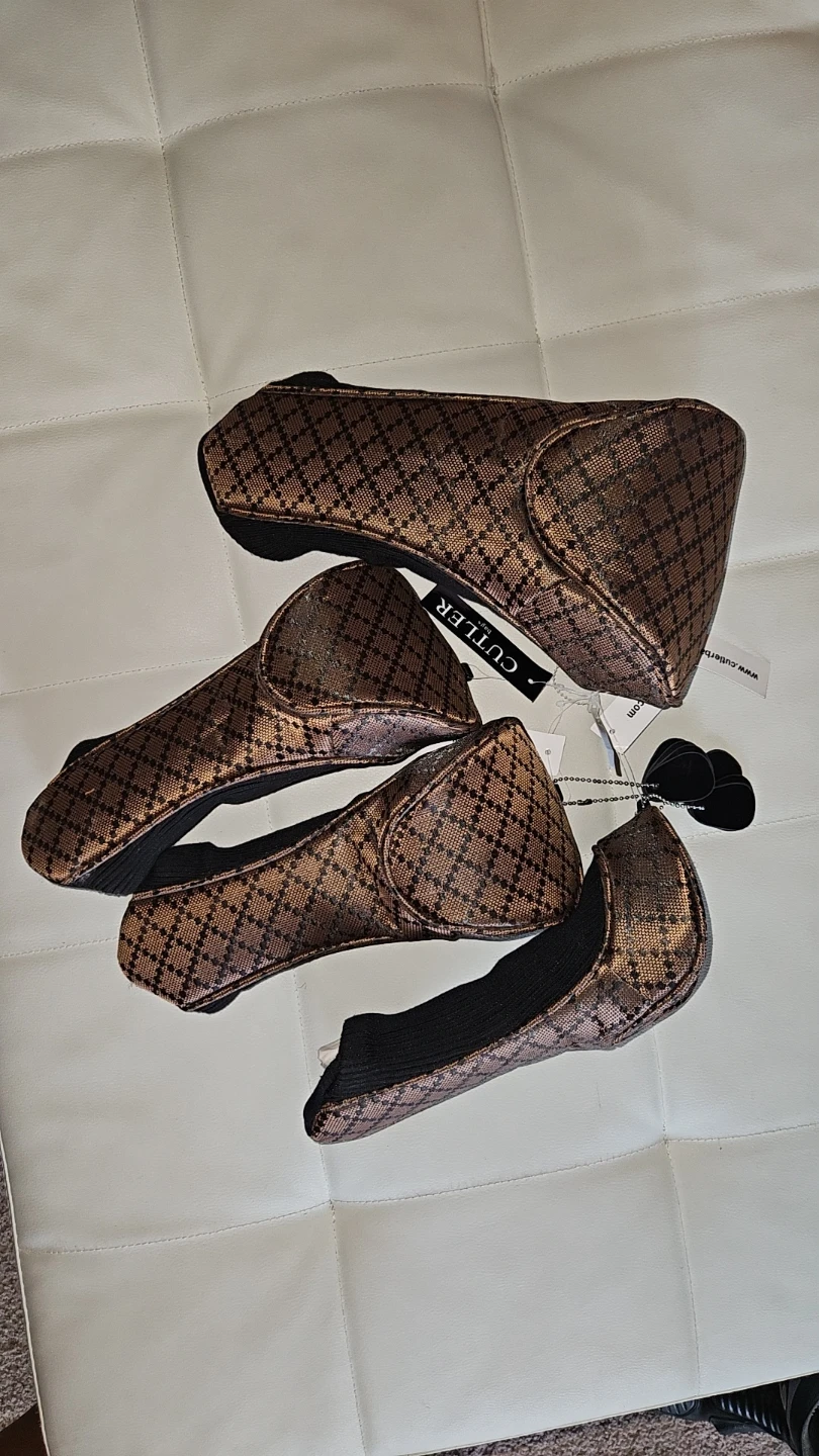 Cutler Bags 4 pc Golf Club Headcovers Set - Bronze Plaid