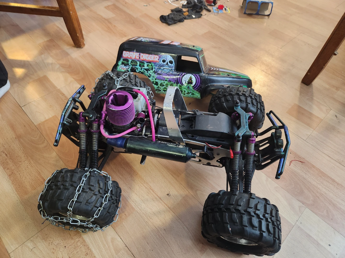 Grave Digger Nitro Monster Truck RC