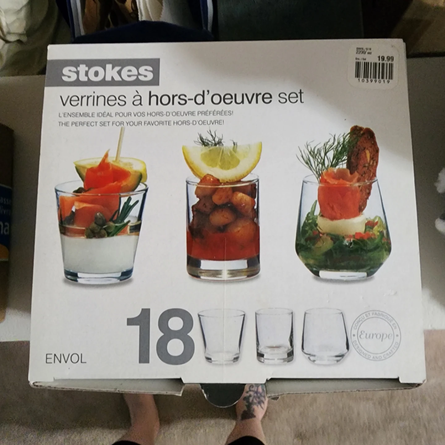 Stokes Verrines Hors-d'oeuvre Set - 18 Piece - photo 2