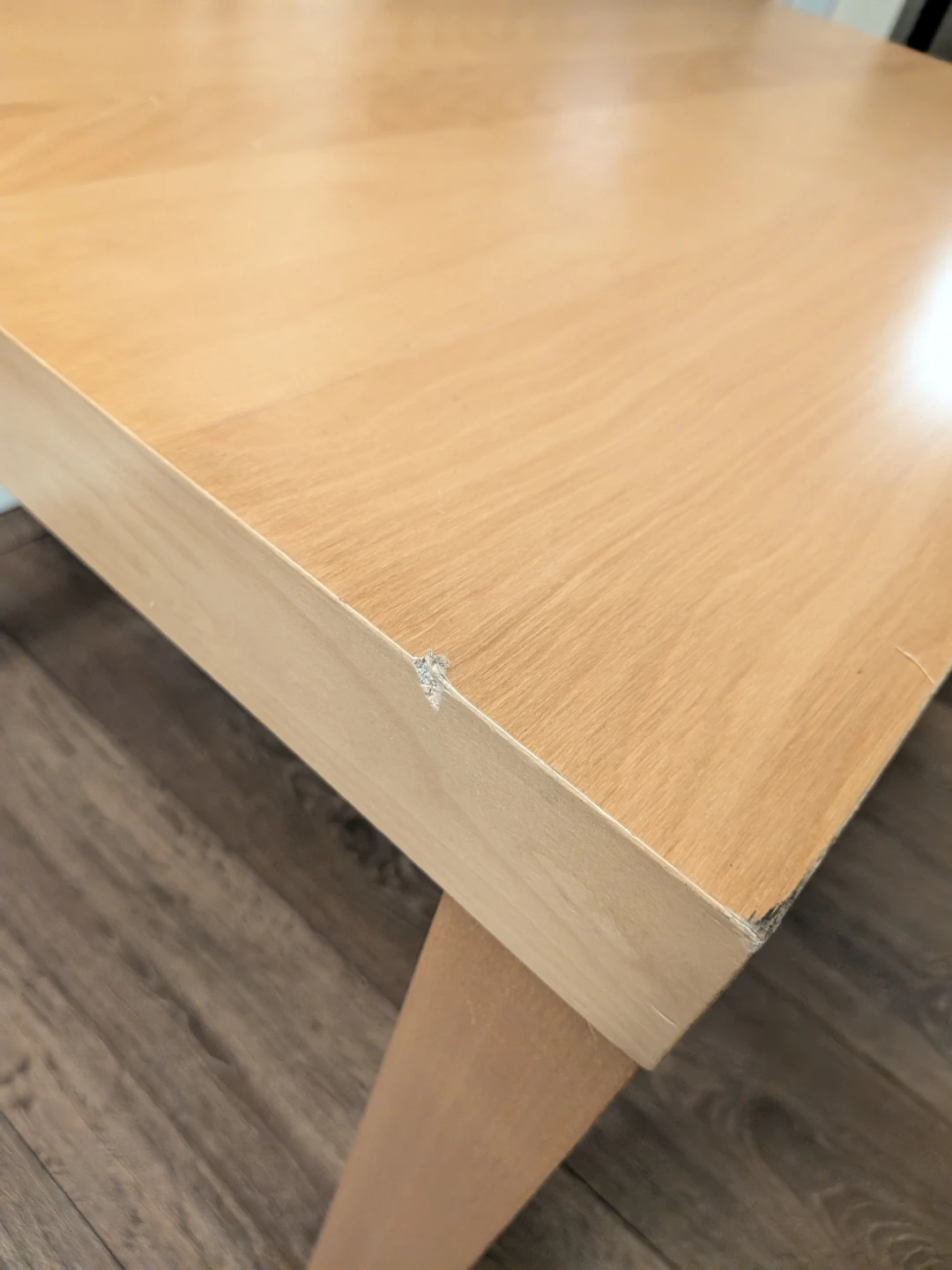 Light Wood Dining Table - photo 3