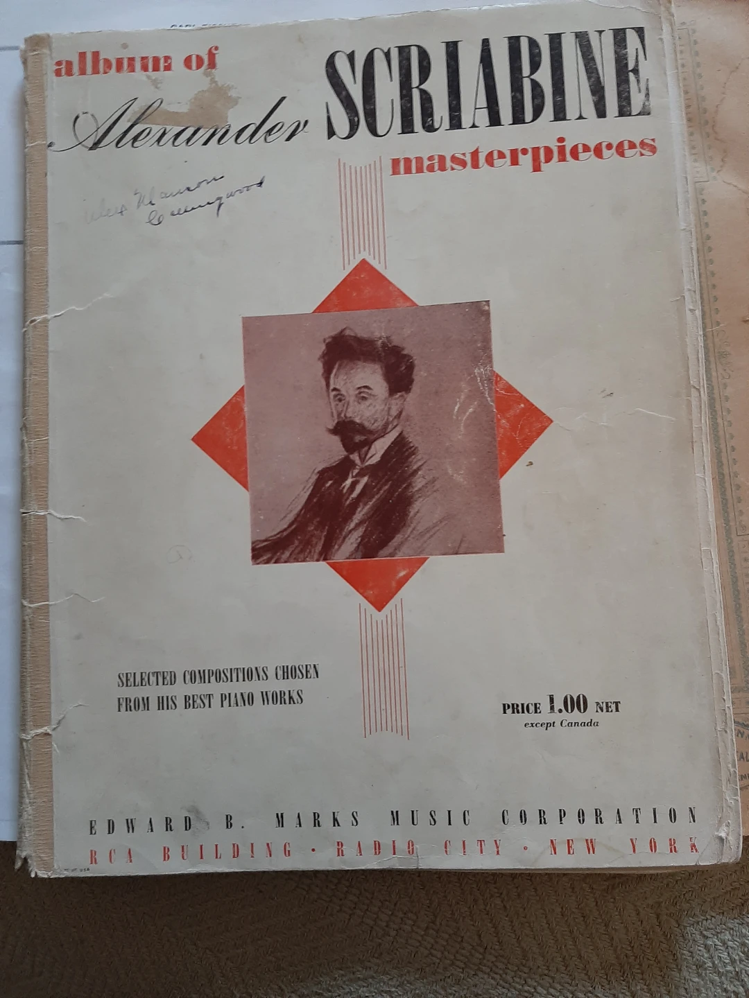 Sheet Music: Album of Alexander Scriabine Masterpieces - photo 5