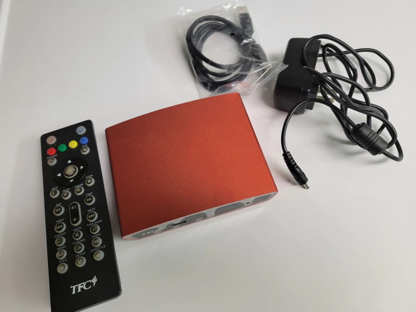 TFC IPTV Set Top Box with Remote and Accessories - photo 2