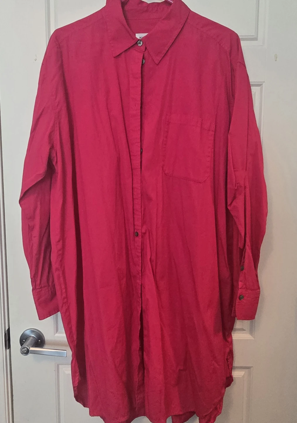 Hudson North Fuschia Shirt Dress