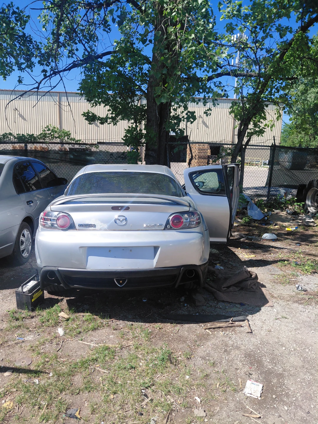 Mazda RX-8 Silver 4-Door Sports Car - photo 5