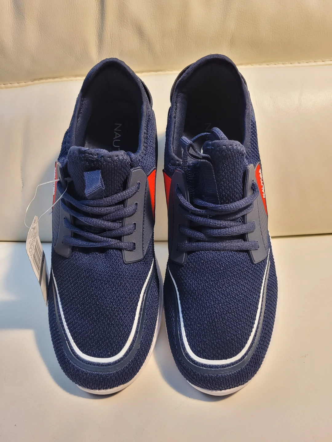 BRANS NEW Nautica Navy Blue Athletic Shoes - photo 4