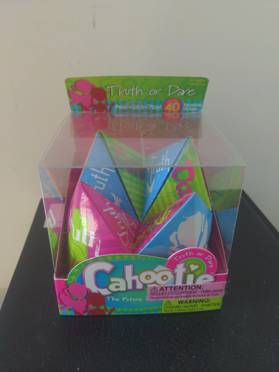 Cahootie Truth or Dare Game with Reusable Stickers