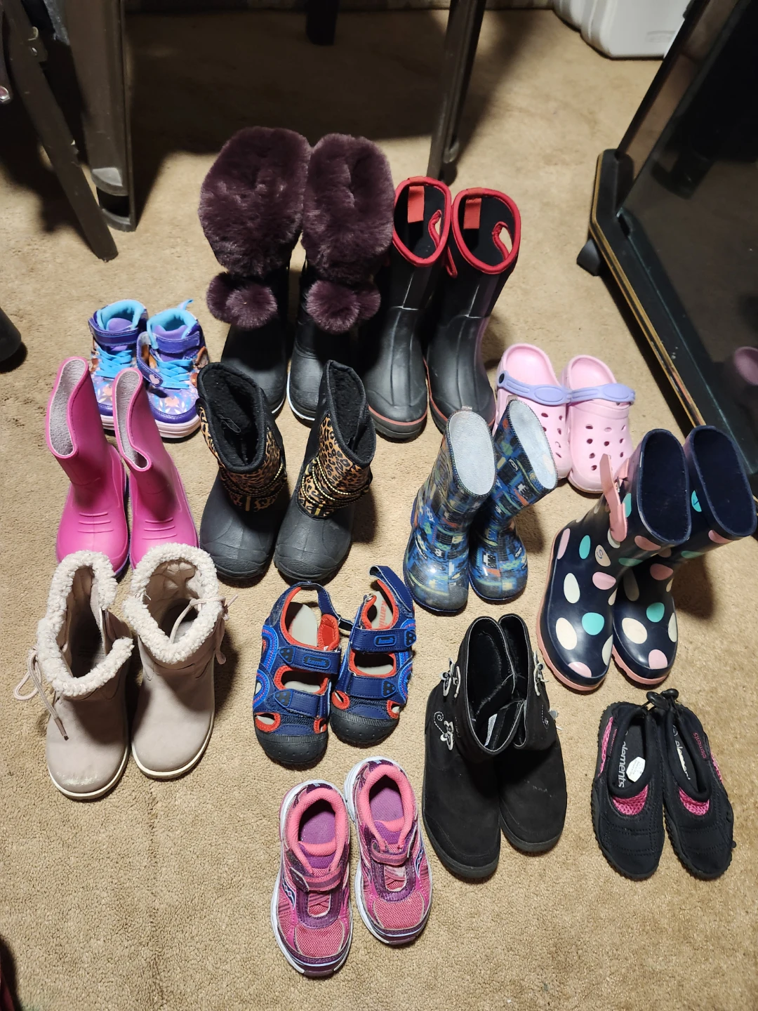 Mixed lot of children's shoes and boots - photo 5