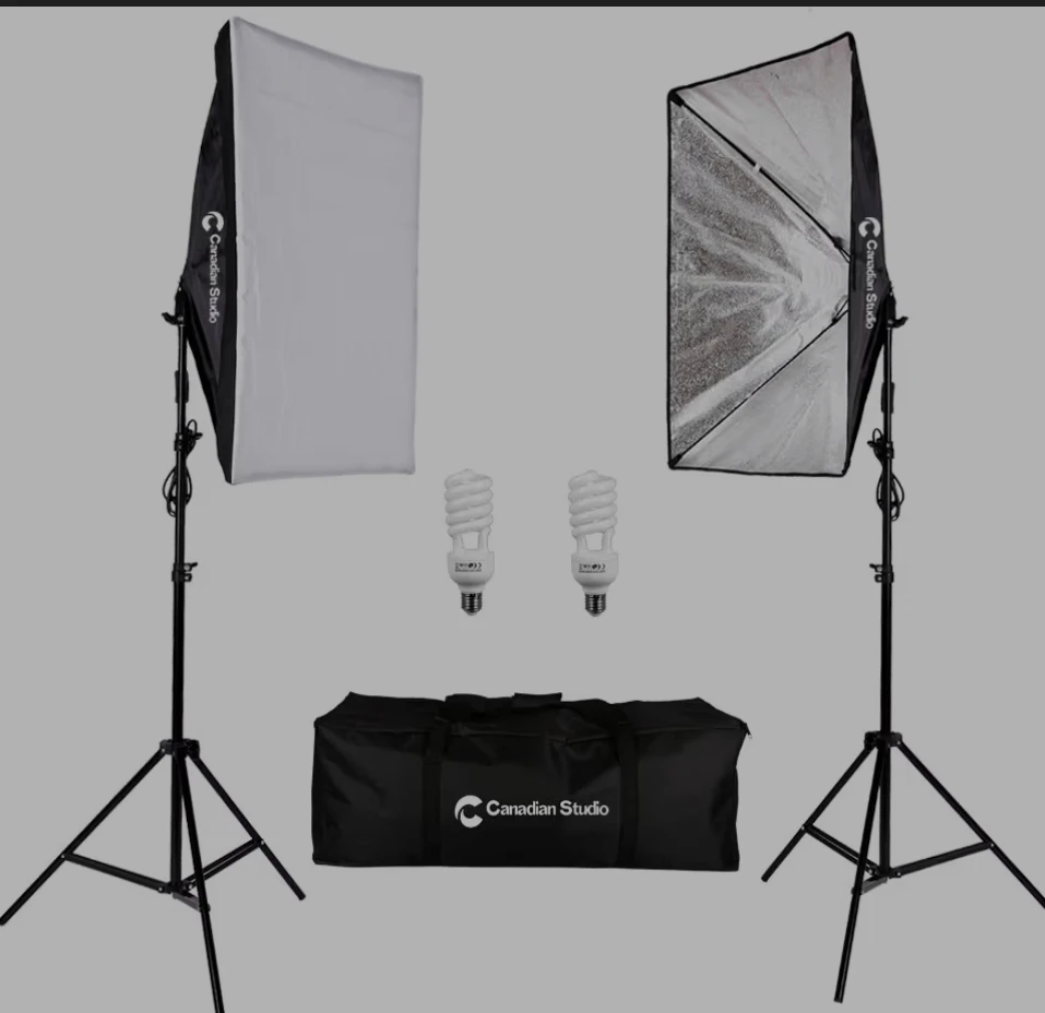 Canadian Studio Softbox Lighting Kit