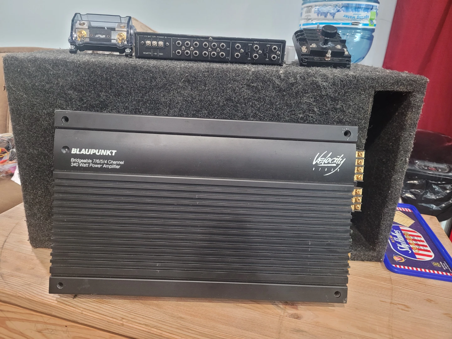 Blaupunkt Velocity 340 Watt 7/6/5/4 Channel Power Amplifier