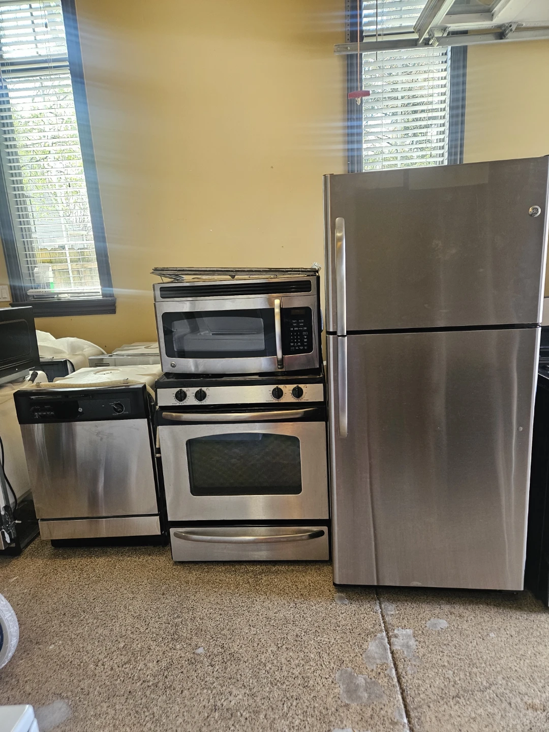 GE Stainless Steel Refrigerator