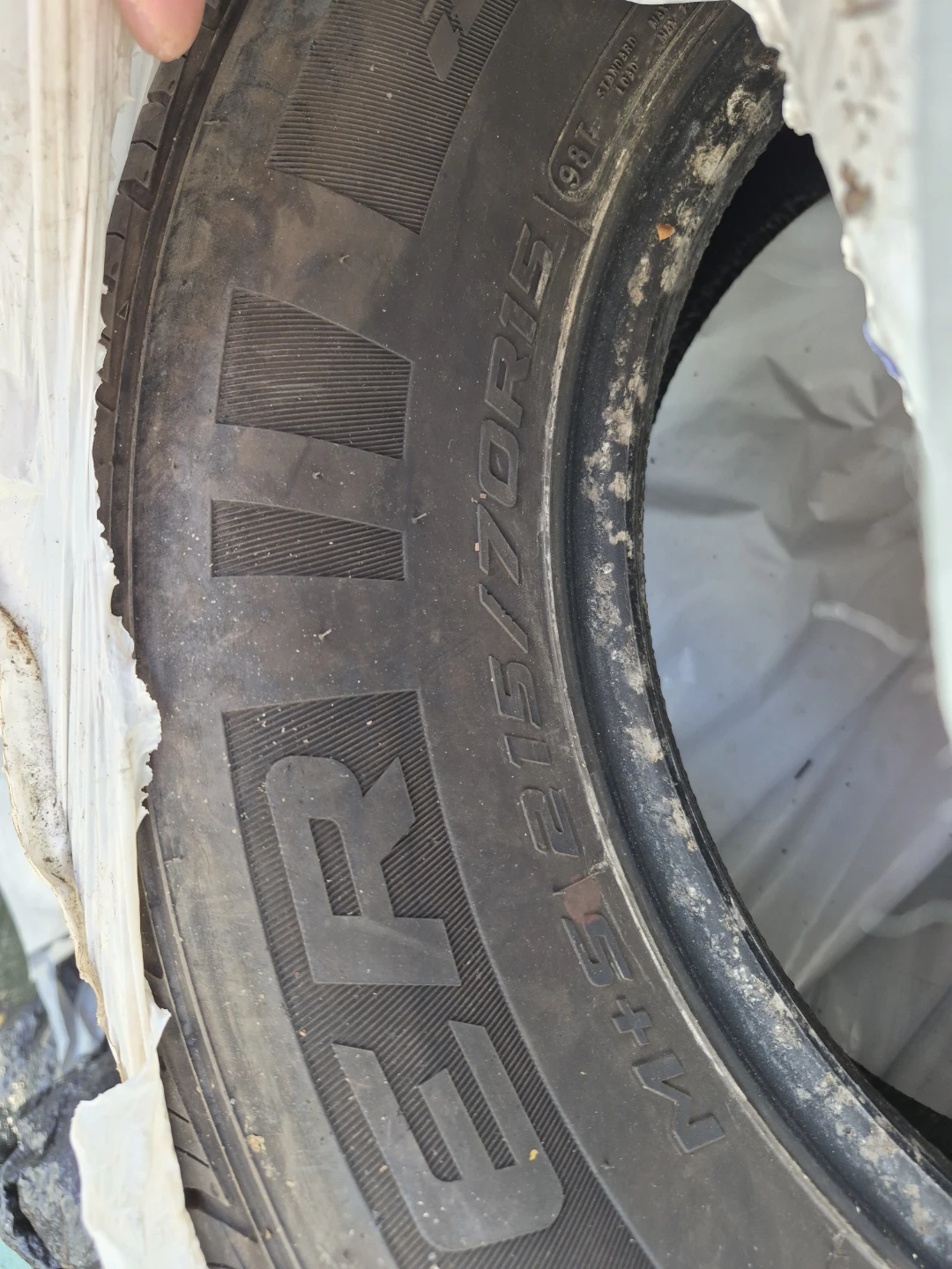 Used Tire 215/70R15 x 4