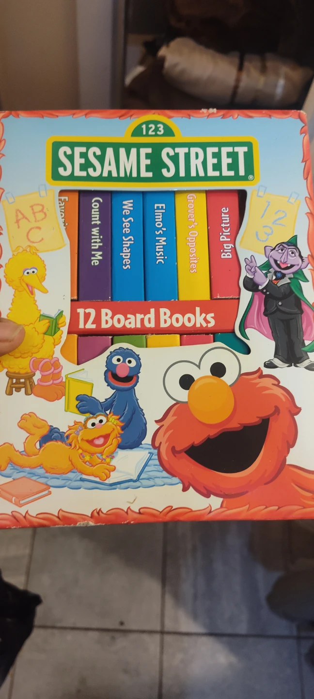 Sesame Street 12 Fun Stories Board Book Set