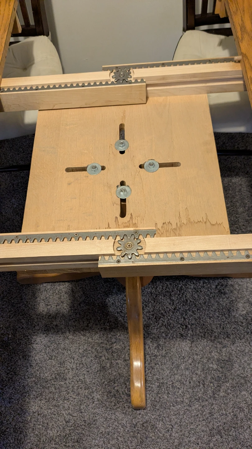 Wooden Dining Table with 4 Chairs - photo 4