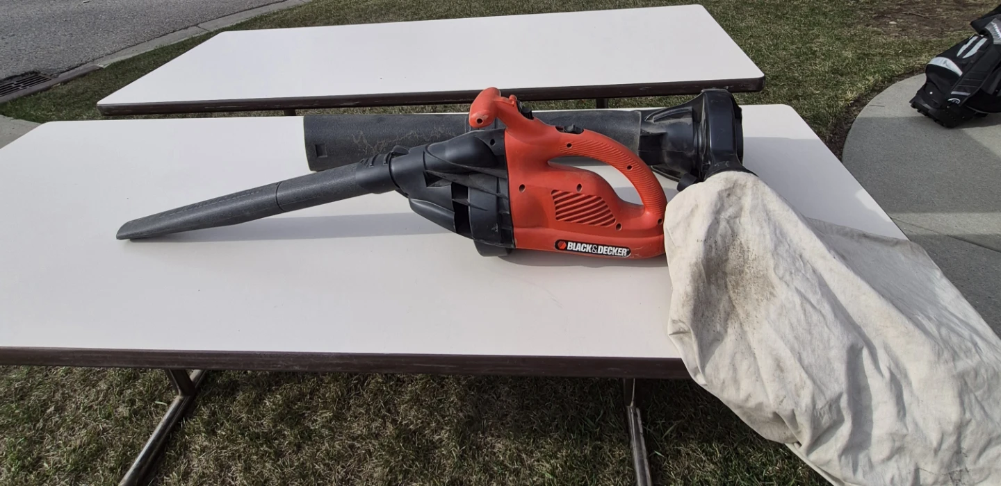 Black & Decker Leaf Blower with Bag