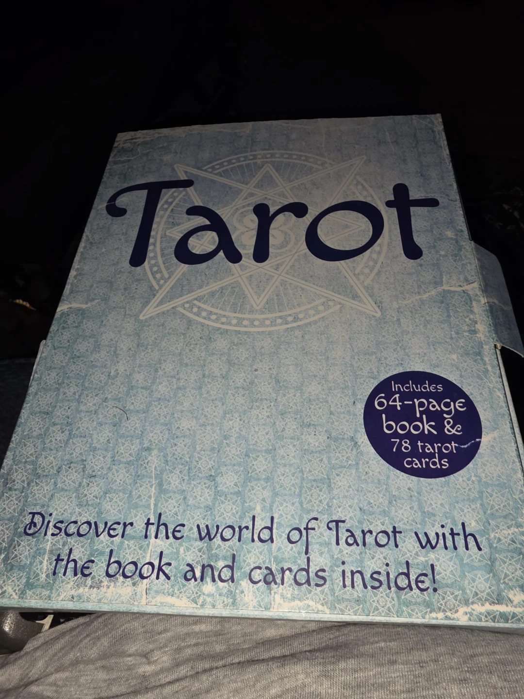 Tarot Box Set with 78 Oversized Cards