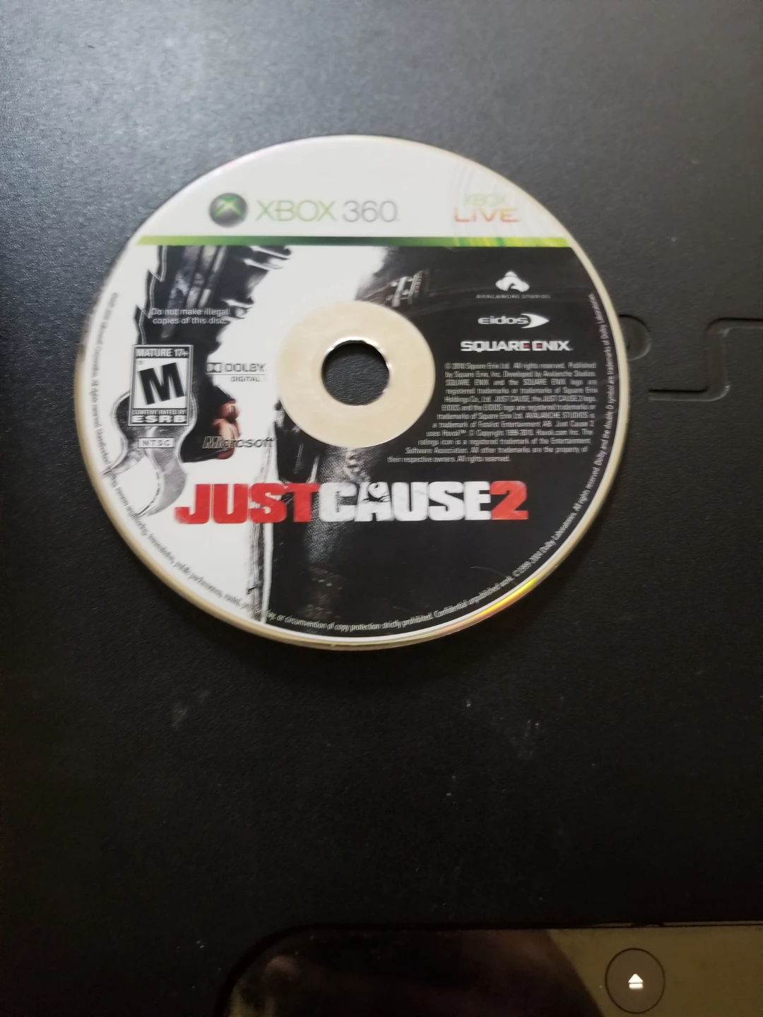 Sony PlayStation 3 (PS3) Console with Just Cause 2 Game - photo 3