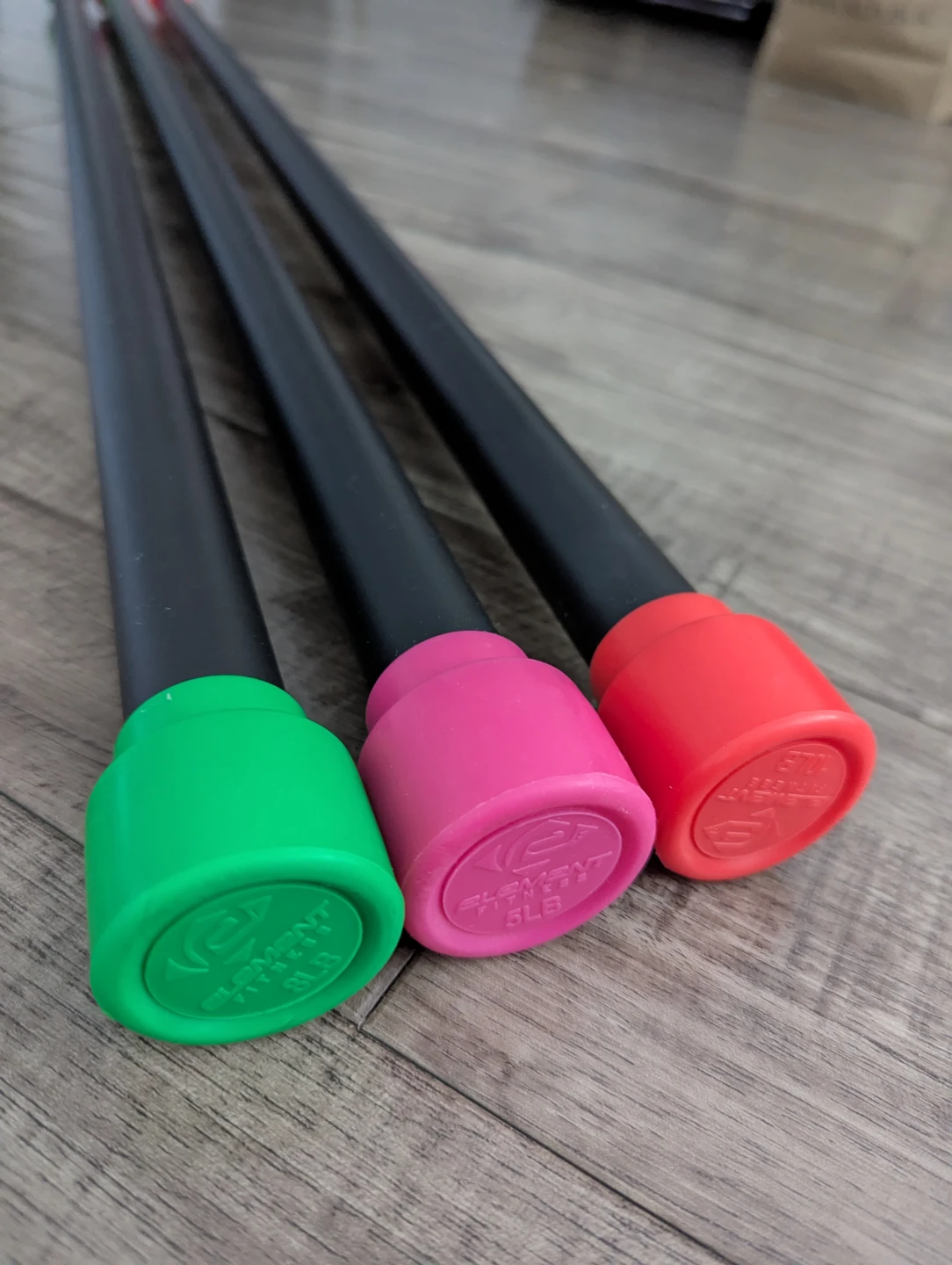 Element Fitness Exercise Bars - 5lb, 8lb, 10lb