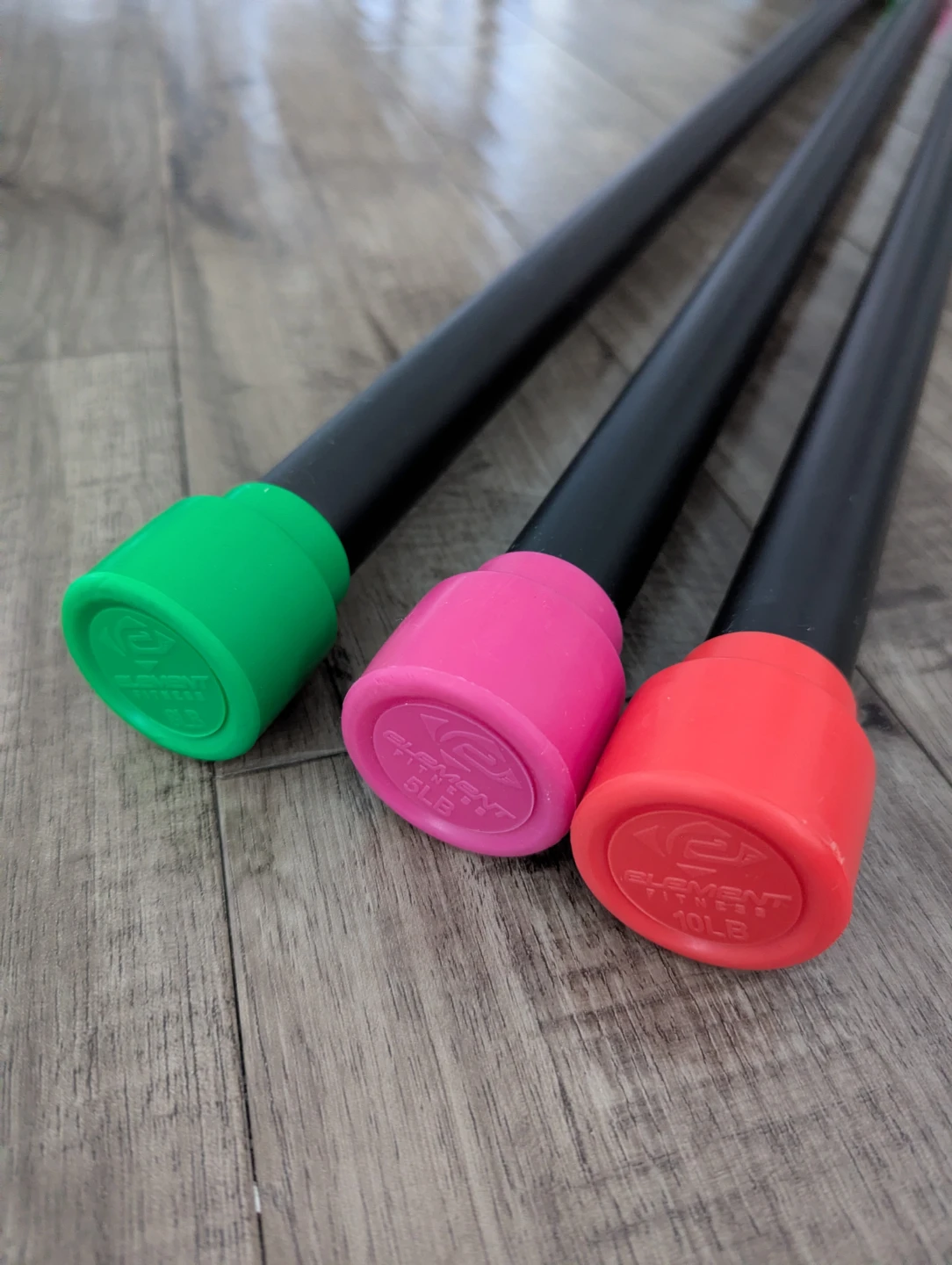 Element Fitness Exercise Bars - 5lb, 8lb, 10lb - photo 2