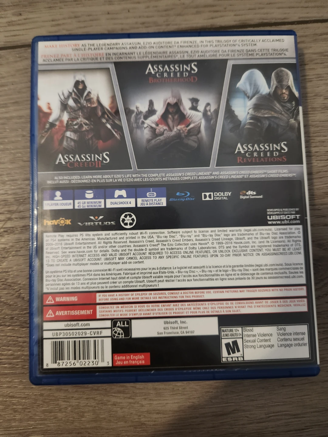 Assassin's Creed: The Ezio Collection for PS4 - photo 2