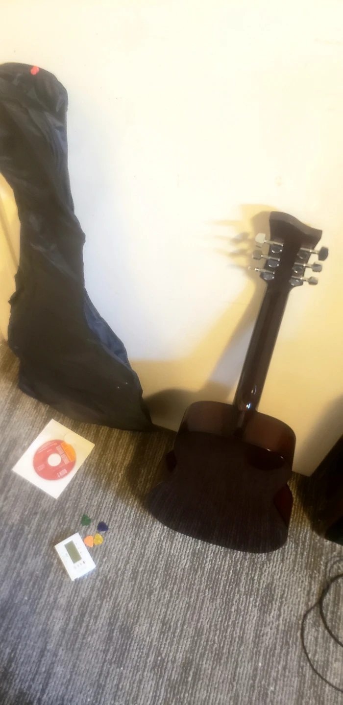 Acoustic Guitar with Gig Bag and Accessories - photo 3