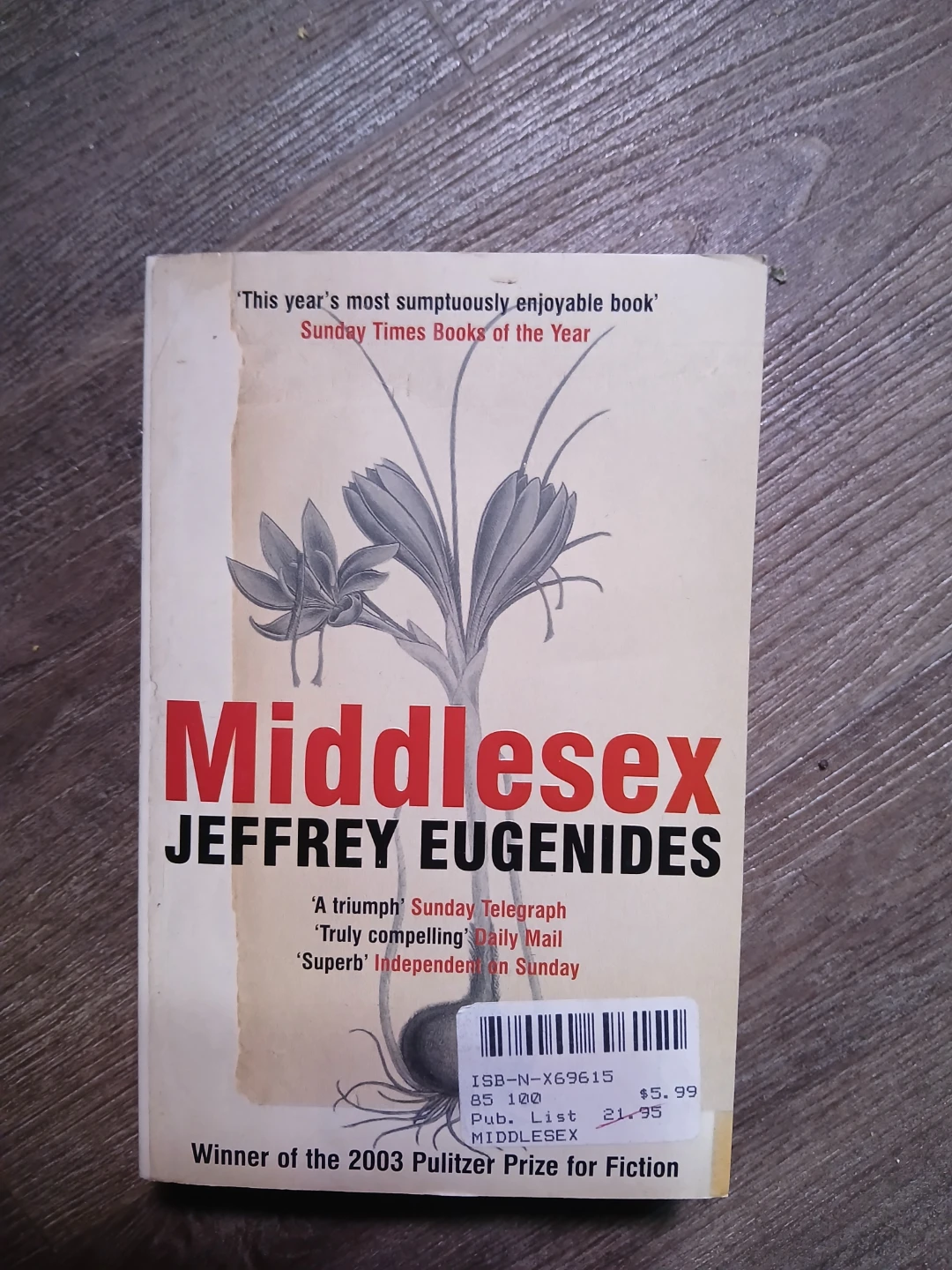 Middlesex by Jeffrey Eugenides 🆓️