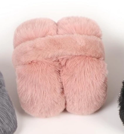 LA CARRIE Unisex Faux Fur Ear Muffs pink - photo 2