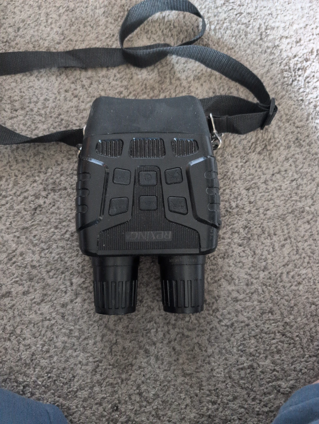 Black Night Vision Binoculars with Strap
