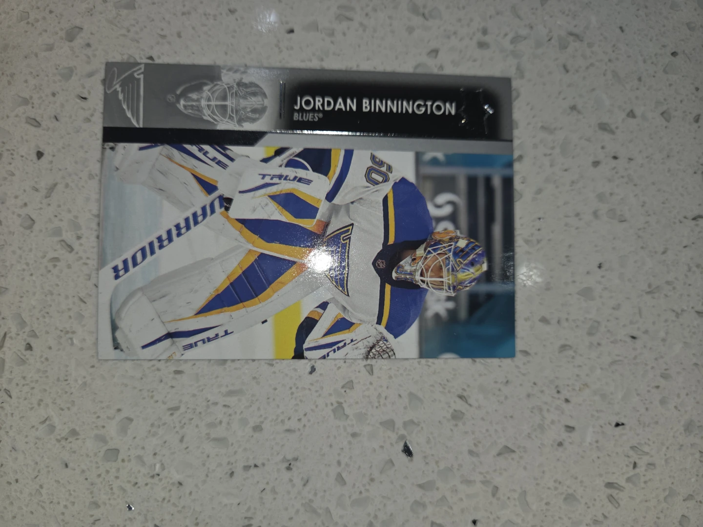 2021-22 Upper Deck Series 1 Hockey Card - Jordan Binnington