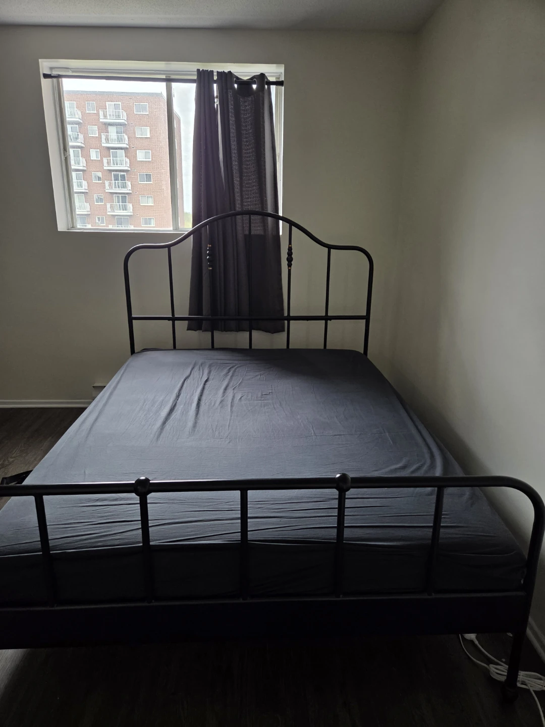IKEA Sagstua Queen Bed Frame, Black - photo 2